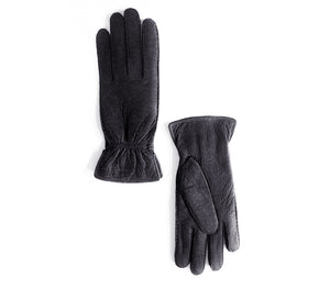 Boris - Peccary leather gloves - men