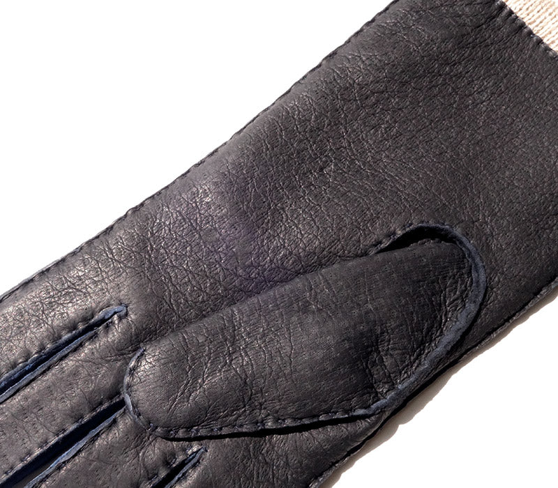 Kostas - Peccary leather gloves - men