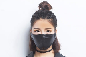 Leather Face Mask Against Coronavirus