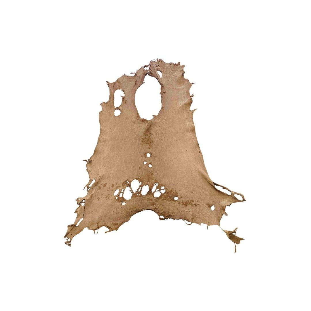 Peccary Leather Remnants - Pack 9 - Color Cork