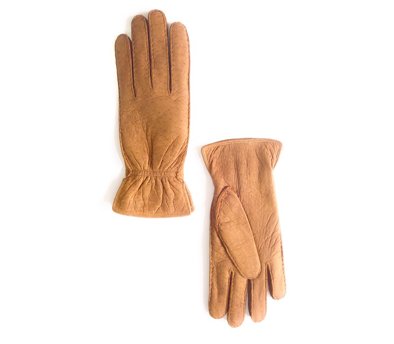 peccary leather gloves cork boris