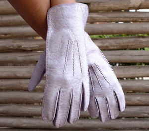 Huascaran - Peccary leather gloves - women