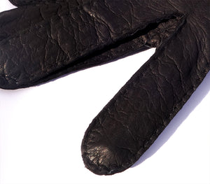 peccary gloves black sebastian