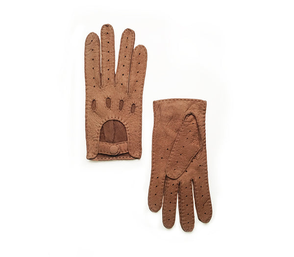 Vilcabamba - Peccary Leather Gloves - Men Cork / 8.5