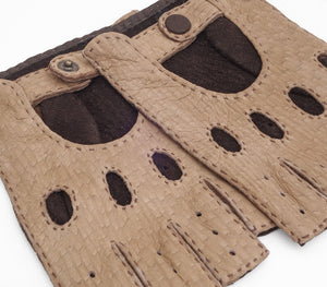 Panta - Peccary leather gloves - men