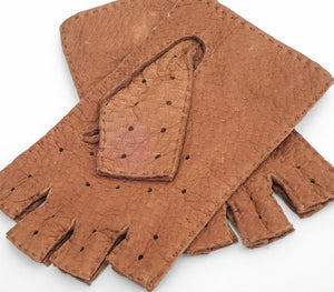 Panta - Peccary leather gloves - women