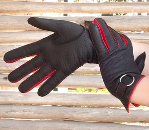 Calypso - Peccary leather gloves