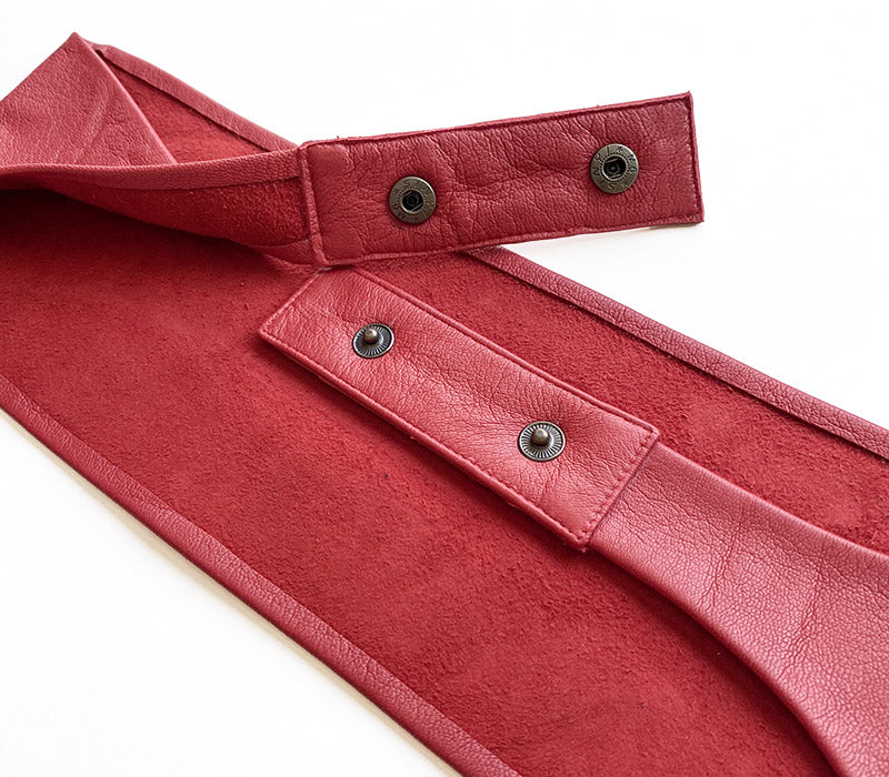 Calista Goatskin Leather Belt