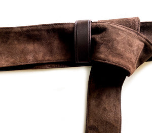 Nara Goatskin Leather Belt